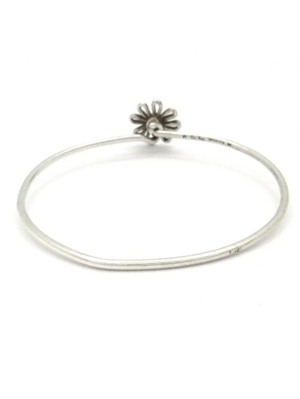 Tiffany & Co Bangle Daisy Silver Flower Bracelet